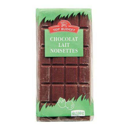 Top Budget T.Budget Menage Lait/Noi4X100G