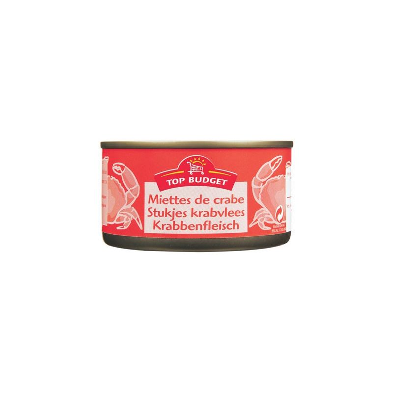 Top Budget T.Budget Miettes De Crabe 121G