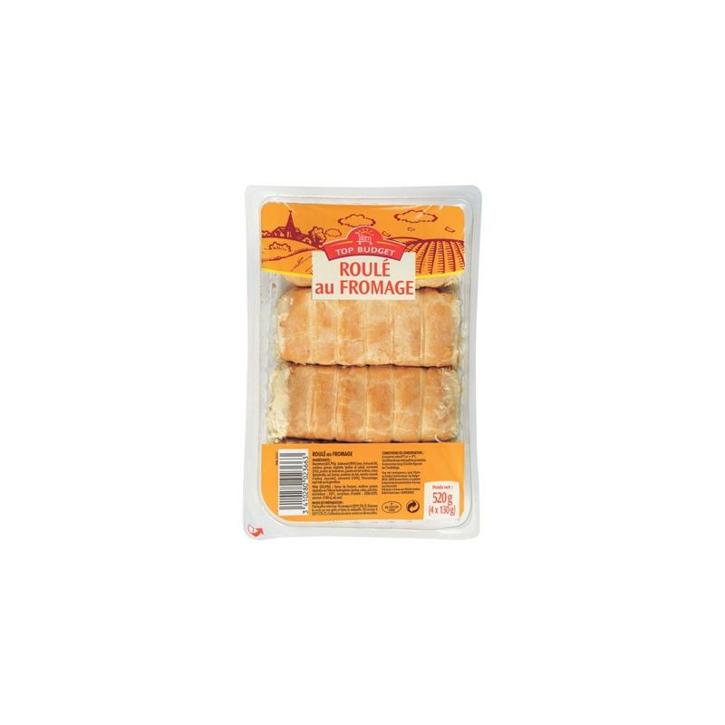 Top Budget T.Budget 4 Roule Fromage 520G