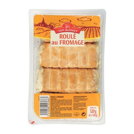 Top Budget T.Budget 4 Roule Fromage 520G