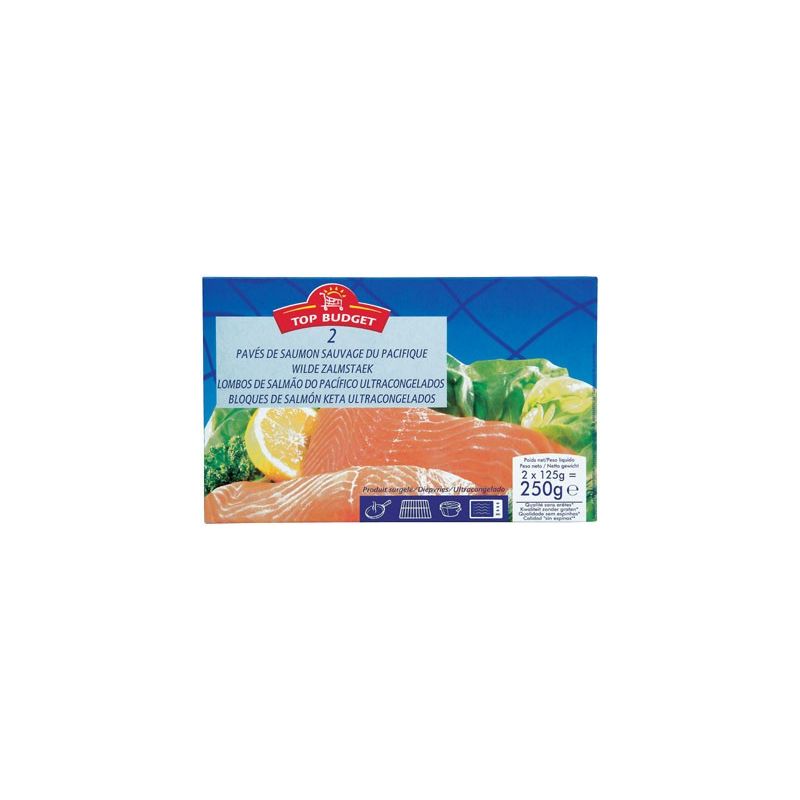 Top Budget T.Budget Pave Saumon Sauv 250G
