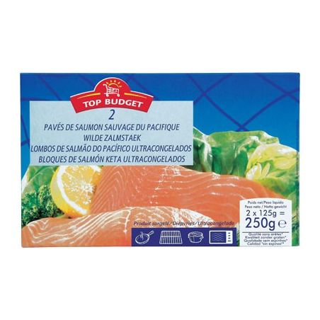 Top Budget T.Budget Pave Saumon Sauv 250G