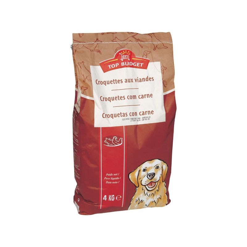 Top Budget Croq. Viandes 4Kg