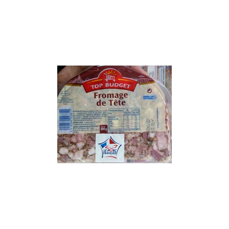 Top Budget T.Budget Fromage De Tete 300G