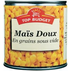 Top Budget Tb Mais Doux Ss Vide 1/2 285G