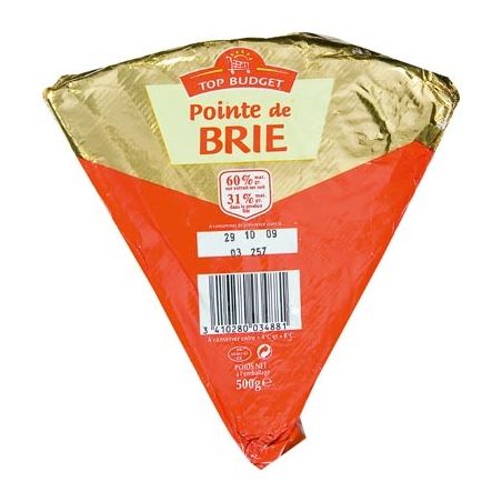 Top Budget Pointe De Brie 500G