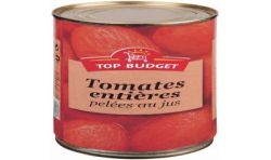 Top Budget Tb Tomates Pel.Au Jus 1/2 238G