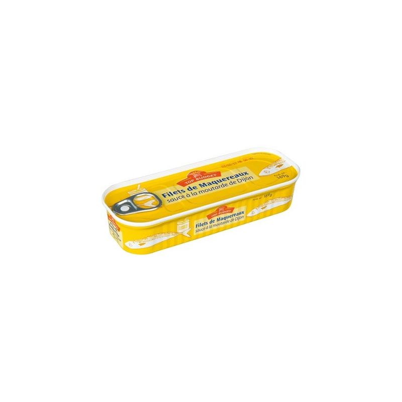 Top Budget Tb Filet Maqux Moutarde 169Gr
