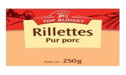Top Budget T.Budget Rillette Pp Pot 250G
