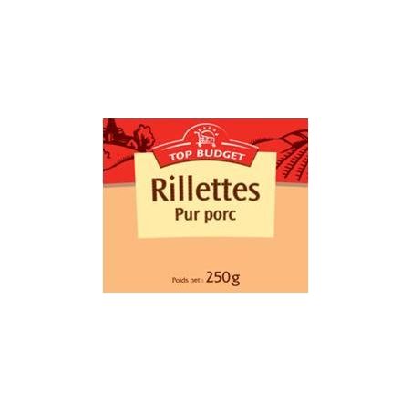 Top Budget T.Budget Rillette Pp Pot 250G