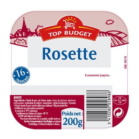 Top Budget T.Budget Rosette 16Tr 200G