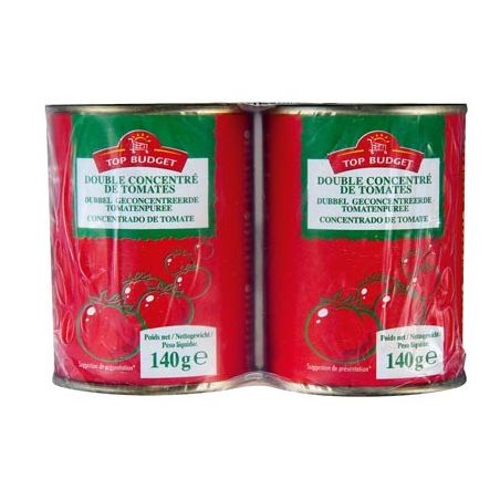 Top Budget Tb Concent.Tomate 280G 2X1/6