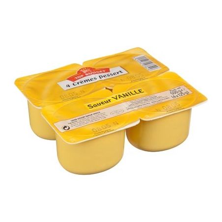 Top Budget T.Budget Cd Sav.Vanille 4X125G