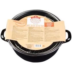 Top Budget Tb Friteuse Acier Email 25Cm