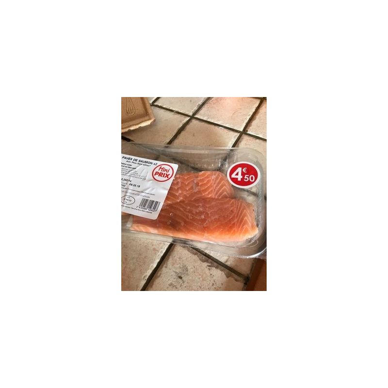 Pave Saumon Mini Prix 2X120G