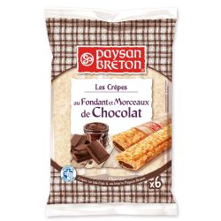 Paysan Breton 180G 6 Crepes Fourrees Chocol