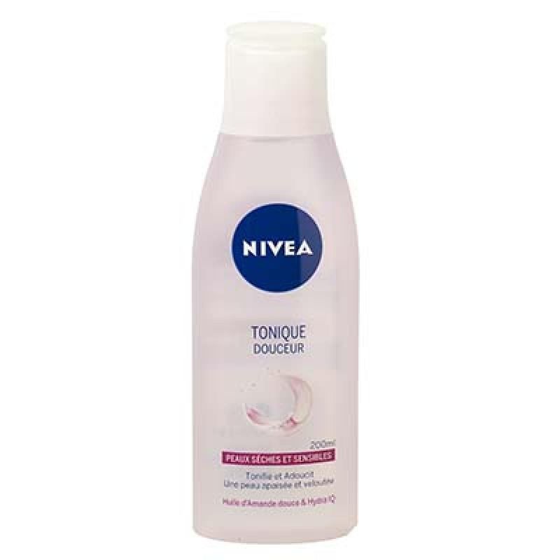 Nivea Visage Tonique Douceur Peaux Sèche/Sensible Nivéa Flac.200Ml