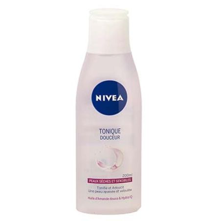 Nivea Visage Tonique Douceur Peaux Sèche/Sensible Nivéa Flac.200Ml