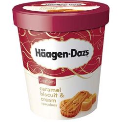 Haagen-Daz 500Ml Glace Caramel Biscuit/Creme Speculos