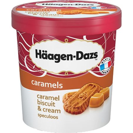 Haagendazs Hd Pot Caramel Biscuit 430G