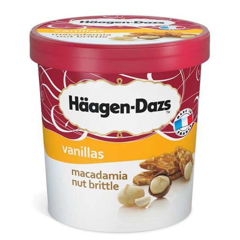 Haagendazs Noix Macadamia 500Ml 430G Hd