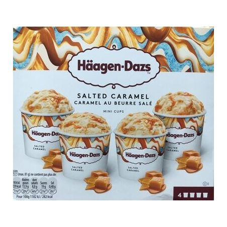 Haagen-Dazs Hg Minipots Salt Caram324G