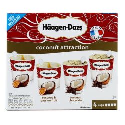 Häagen-Dazs Hd Minicup Coco Attracx4 348G