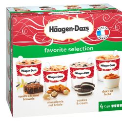 Haagendazs Hd Minicup Favo Select X4 340G