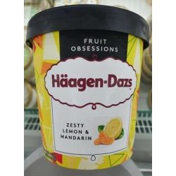 Haagen-Dazs Hg Pot Fruit Obss Lem/Mand400G