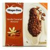 Haagen-Daz 3 Batonnets Glaces Vanille/Caramel/Amande 210G