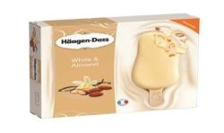 Haagendazs Hd Bat White Amande X3 210G