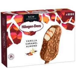 Haagen-Dazs Hd Bat Van/Car Almond X4 280G