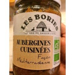 585G Aubergines Cuisinees Bio