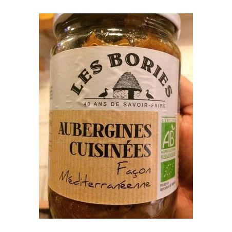 585G Aubergines Cuisinees Bio