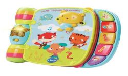 Vtech Jouet Musical - Do, Ré, Mi Super Livre Enchanté Bleu 166705