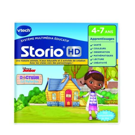 V-Tech Jeu Hd Storio -Doc La Peluche