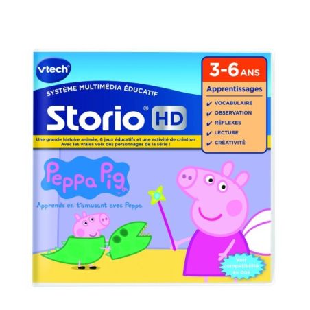 V-Tech Jeu Hd Storio - Peppa Pig