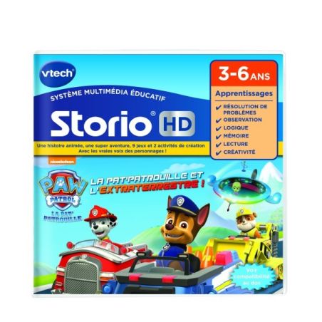 V-Tech Jeu Hd Storio -Pat Patrouill