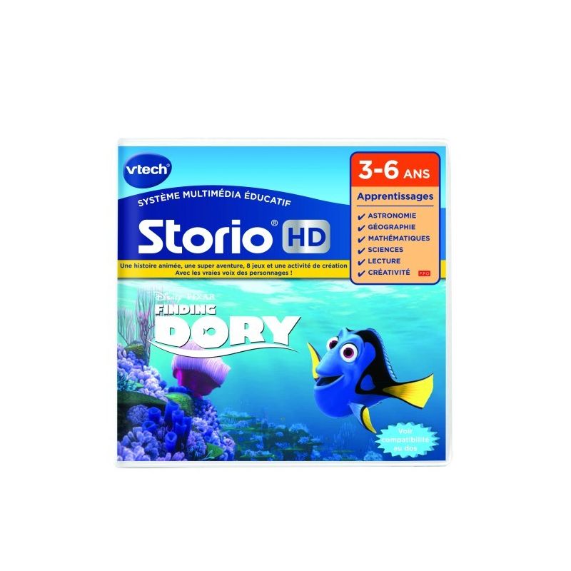 V-Tech Jeu Hd Stor. Le Monde De Dory