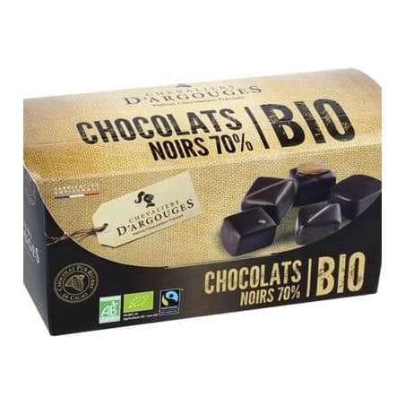Chevaliers Argouges 180G Assortiment De Chocolats Noir Bion