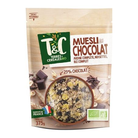 Cereco Muesli Chocolat Bio 375G Tc Ab