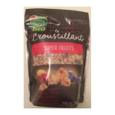 Ter&Cereal Bio Ter&Cer.Croust.Fruits 375G