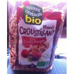 Terres & Cereales S500Muesli Cr.Fru.Bio T&C