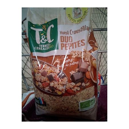 Ter&Cereal T&Cer.Bio Muesli Duo Pepit1Kg