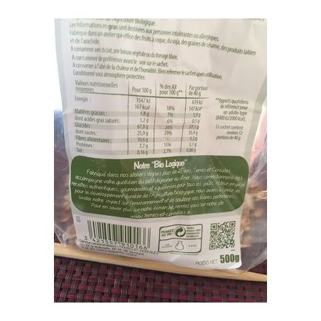Terres & Cereales Et Muesli Aux 8 Fruits 500G
