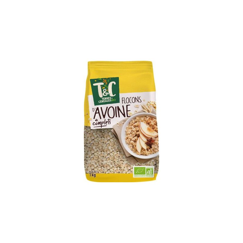 Terres&Cereales 1K Flocon Avoine Bio