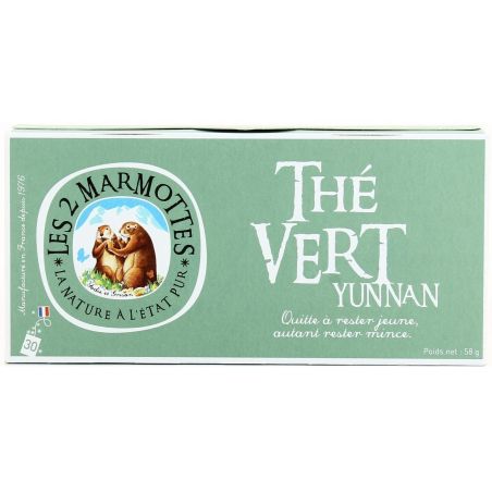 Les 2 Marmottes 2Marm.The Vert Yunnan 30S 58G