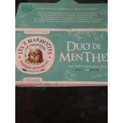Les 2 Marmottes X30 Infusion Bio Duo Menthes