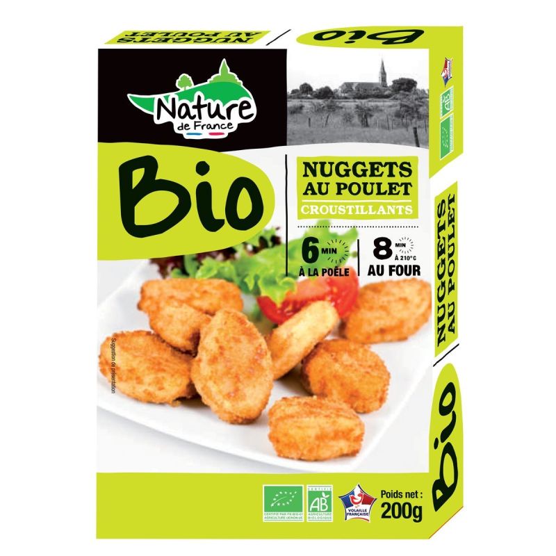 Nature France Nuggets Plt Bio 200G
