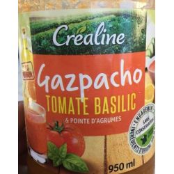 Crealine 950Ml Gazpacho Tomates Basilic